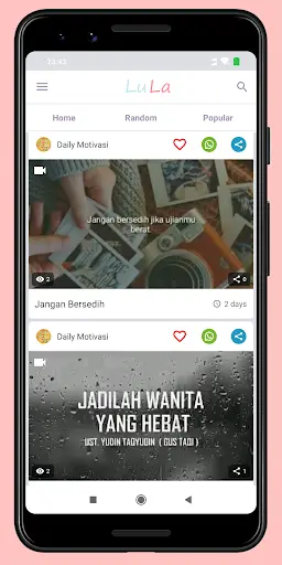 LuLa - Story WA dan Video Status 30 Detik screenshot 5