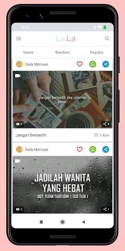 LuLa - Story WA dan Video Status 30 Detik screenshot 5