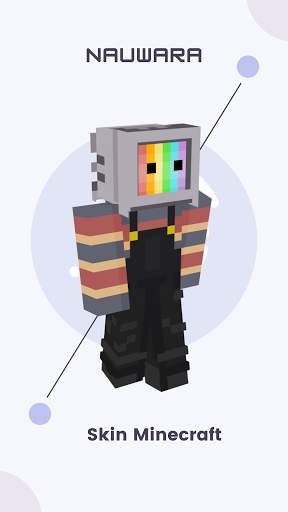Skin TV Head for Minecraft PE screenshot 5