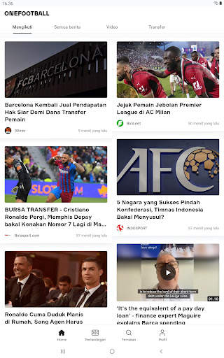 OneFootball - Hasil dan berita screenshot 9