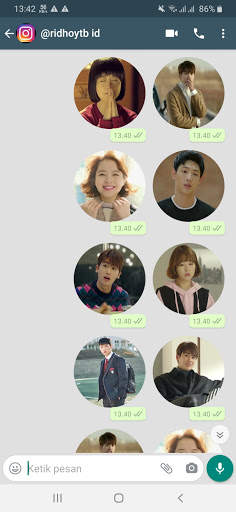 Stiker WA Strong Woman Do Bong Soon WAStickerApps screenshot 1