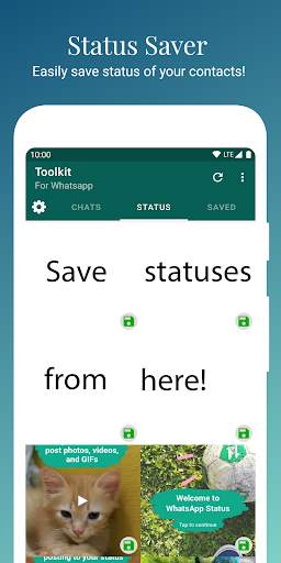 Status Saver for WhatsApp - Download,share status! screenshot 1