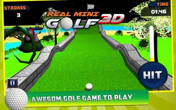 Real Mini Golf 3D स्क्रीनशॉट 1