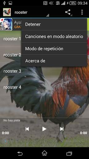 Rooster sounds free screenshot 2