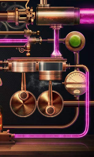 Mechanica clock live wallpaper screenshot 9