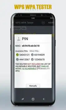 WPS WPA Tester screenshot 3