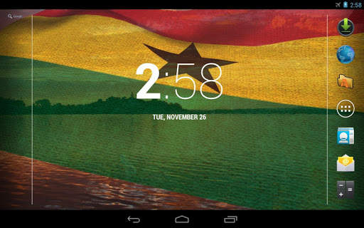Ghana Flag Live Wallpaper screenshot 9