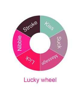 Adult game : lucky wheel screenshot 2