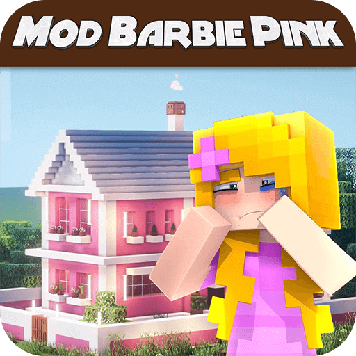Mod Barbie Pink - Maps House for Minecraft أيقونة