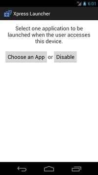 Xpress Launcher screenshot 1