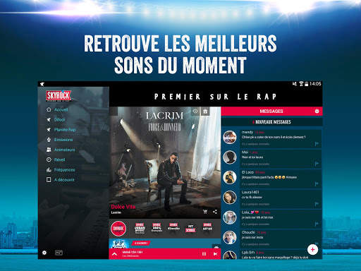 Skyrock Radio screenshot 15
