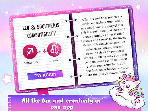 DIY Unicorn Girls Secret Diary screenshot 6