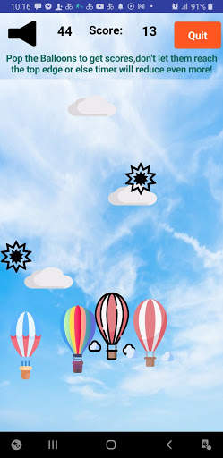 Hot-Air Balloon Pop - Fun Balloon Popping Game! screenshot 1