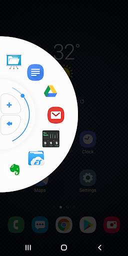 Galaxy - Wheel Launcher Theme screenshot 2