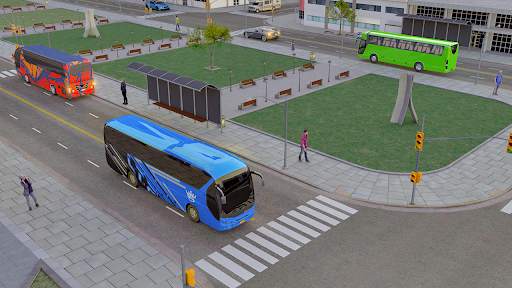 Modern Bus Simulator Bus Games screenshot 1