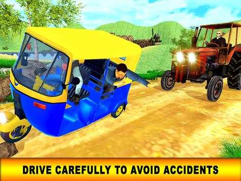 Tuk Tuk Auto Rickshaw - Off Road Drive Sim screenshot 6
