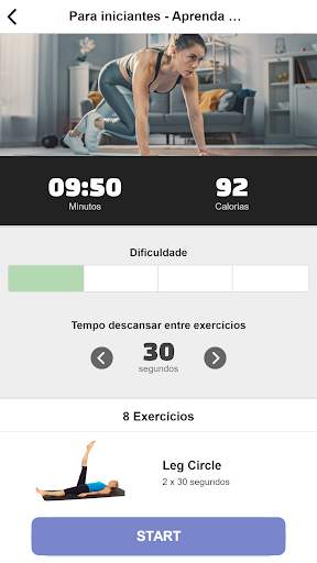 Exercícios de Pilates em casa screenshot 4