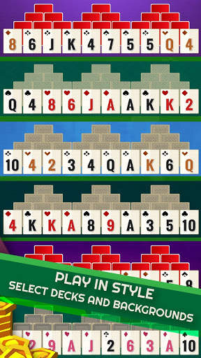 Tripeaks - Offline Free Solitaire Games screenshot 4
