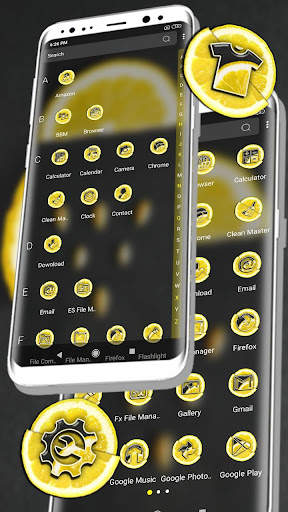 Lemon Slice Launcher Themes screenshot 2