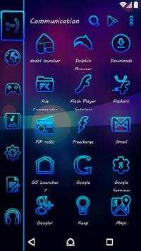 Smart Launcher Theme Neon screenshot 3