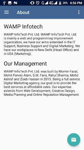 WAMP Infotech screenshot 5
