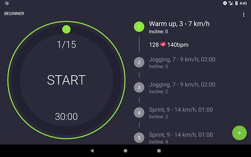 Treadmill Workout screenshot 9