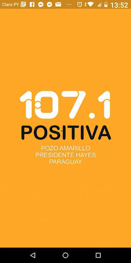 FM 107.1 POSITIVA Ptte. Hayes screenshot 1