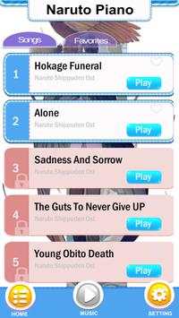 Magic Piano Tiles : Naruto OST screenshot 3