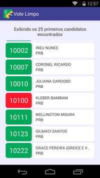 Vote Limpo screenshot 4