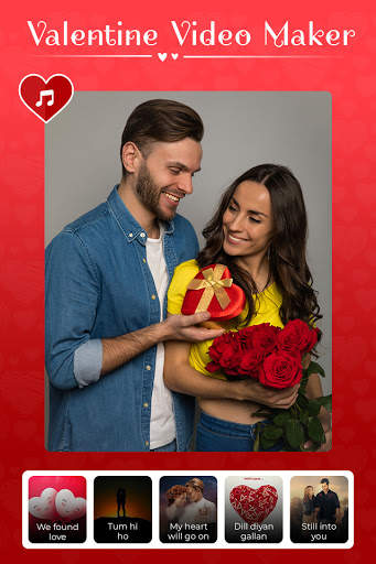 Valentine Day Video Maker with Music 2021 screenshot 5