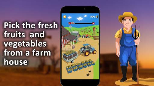Fruity Drive – Fruit & Vegetable Delivery Game screenshot 1