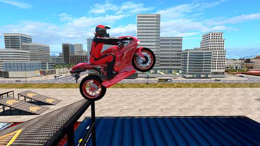Bike Stunt Driving Simulator 3D screenshot 7
