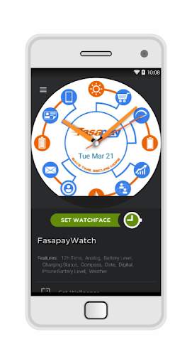 FasaPay Analog Watch screenshot 2