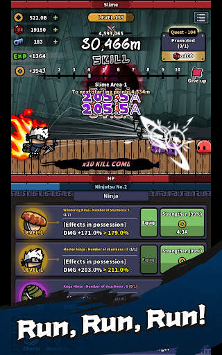 IDLE Fiery Ninja screenshot 14