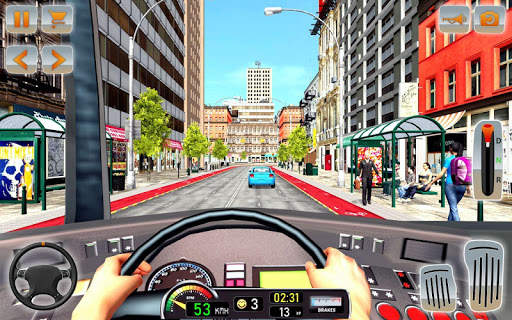 Modern Bus Driving Simulator: Bus Games 2021 screenshot 3