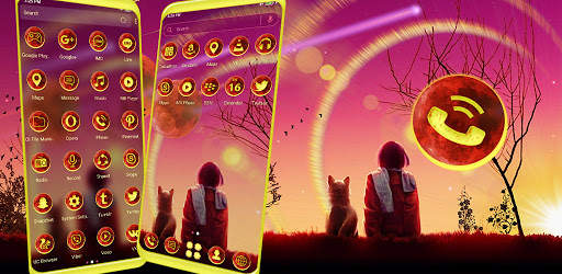 Lonely Girl Theme Launcher screenshot 5