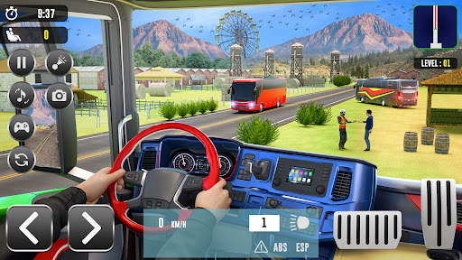 Bus Driving Simulator Bus game screenshot 2
