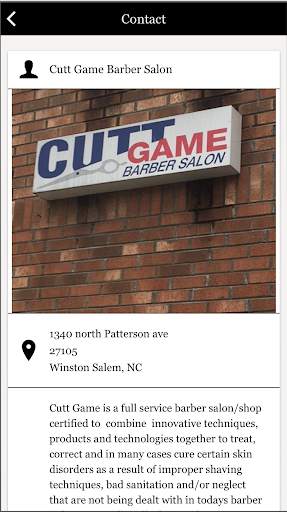 Cutt Game Barbers screenshot 2