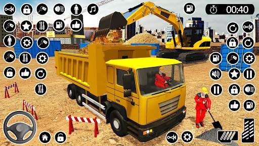US Construction Games Sim JCB screenshot 1