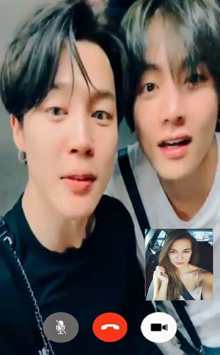 BTS Call You! Fake Video Call & Wallpaper screenshot 3