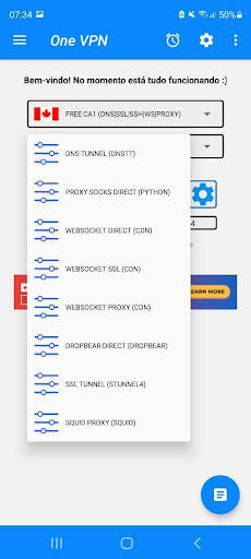 One VPN - (SSH|SSL|DNSTT|WS) screenshot 3