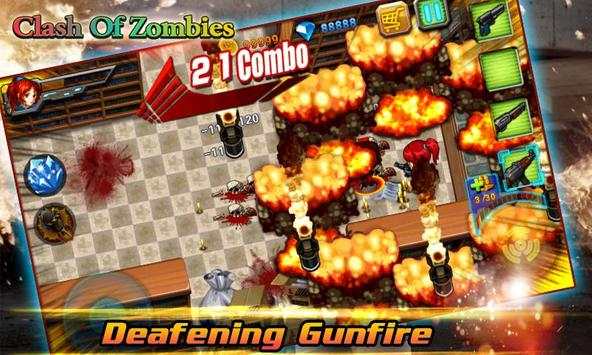Clash Of Zombies 2.5D screenshot 2