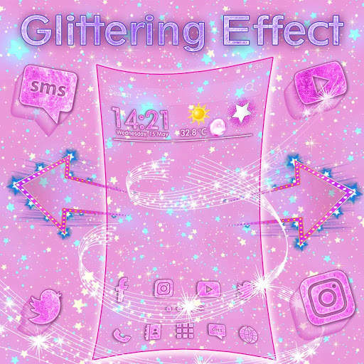 Live, Glitter, Star Themes & Wallpapers screenshot 4