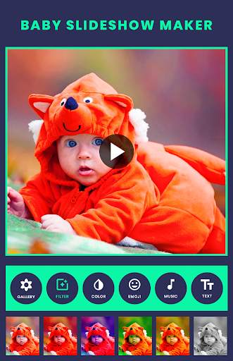 Baby Slideshow Maker With Music screenshot 1