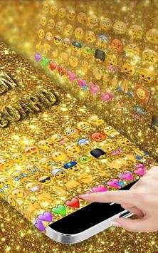 Gold Keyboard Theme 2020 скриншот 3