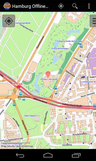 Hamburg Offline City Map screenshot 7