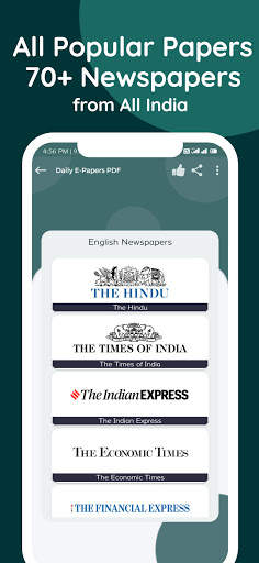 Daily E-Papers PDF - All Newspapers PDF Current GK screenshot 2