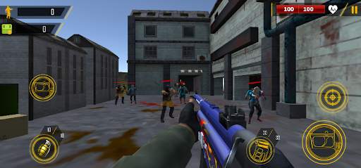 Zombie shooter - permainan zombie screenshot 3