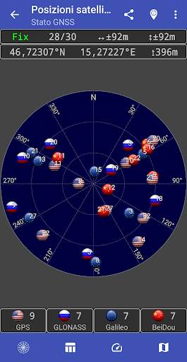 Stato GNSS (Test GPS) screenshot 1