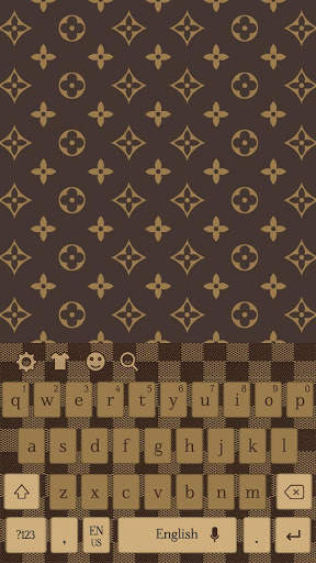 LV Luxury Leather Keyboard Theme screenshot 4